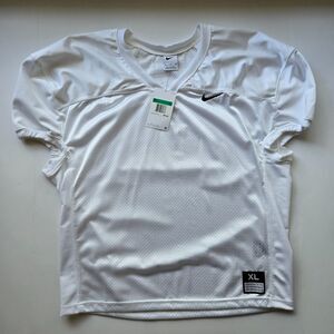 Nike Men's Mesh Jersey XL White Vapor Varsity Football Practice Sports Shirt